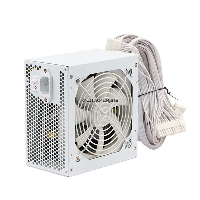 Pure White ATX Computer Chassi - Power Supply 750W recension och pris